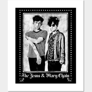 Jesus & Mary Chain - Vintage Look Fan Design Posters and Art